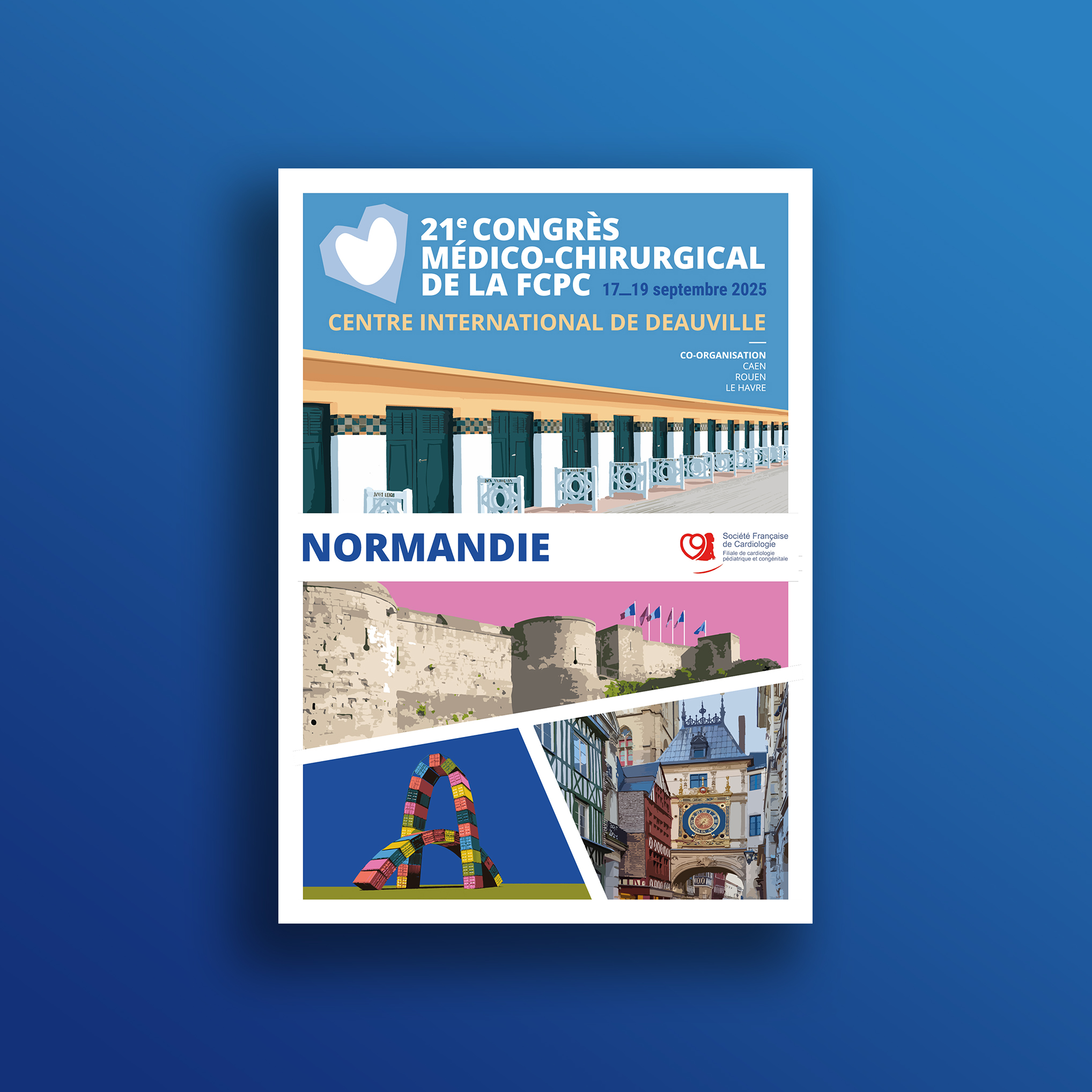 Illustration – Affiche Congrès médico-chirurgical de la FCPC