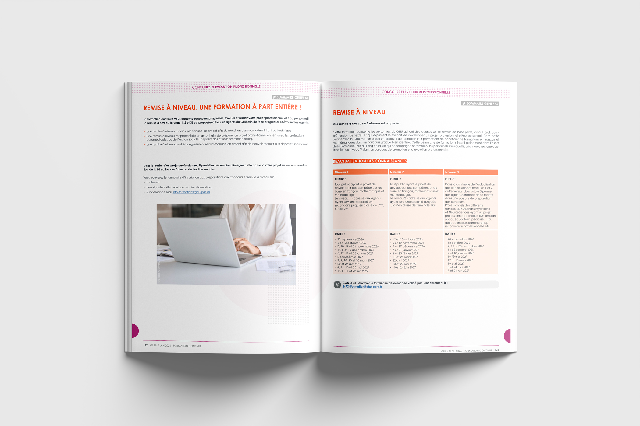 GHU catalogue formation 2026