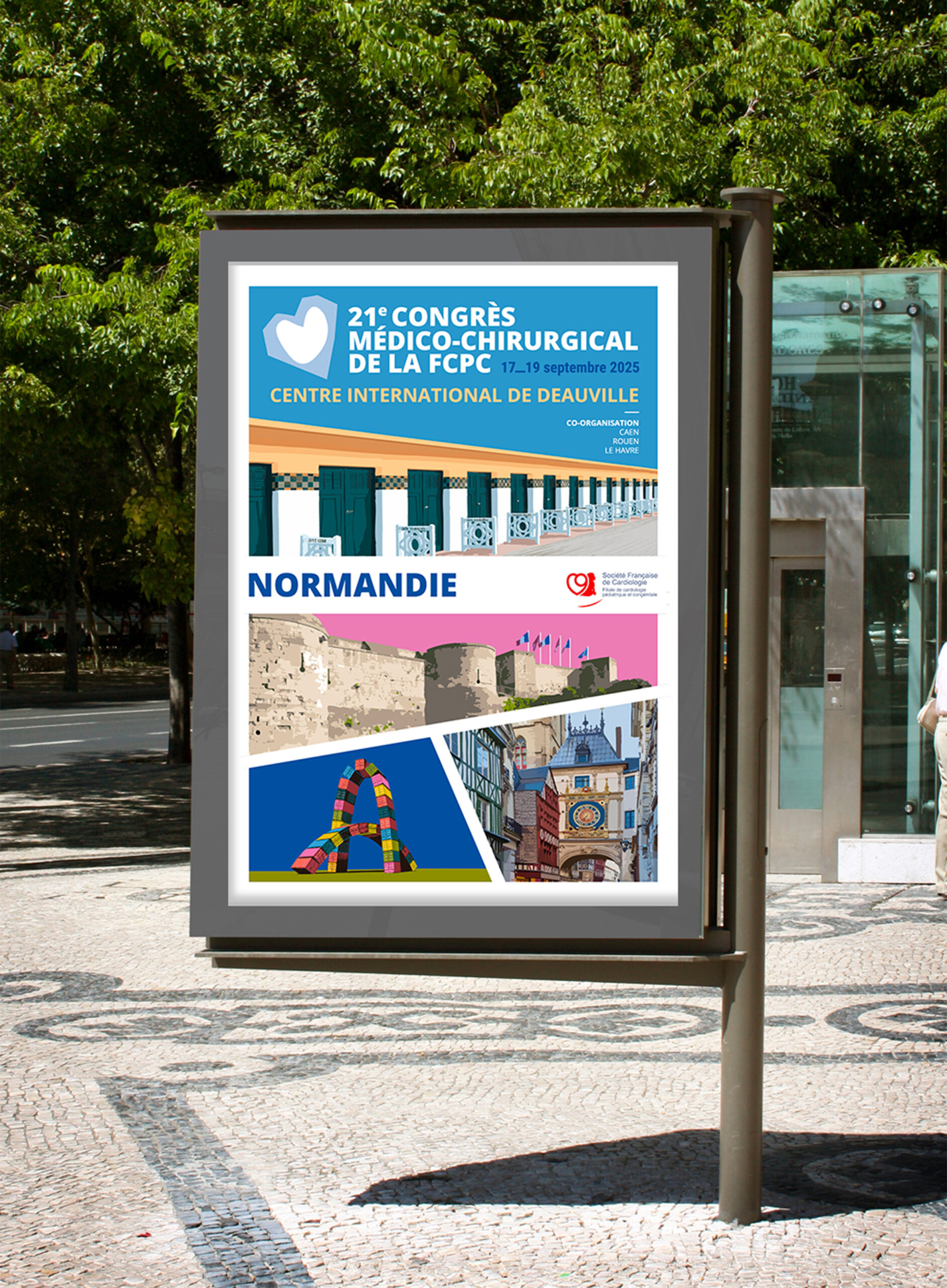 Illustration – Affiche Congrès médico-chirurgical de la FCPC